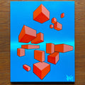 Spatial Reasoning - Art Print 24x30 Akeemraheem Art