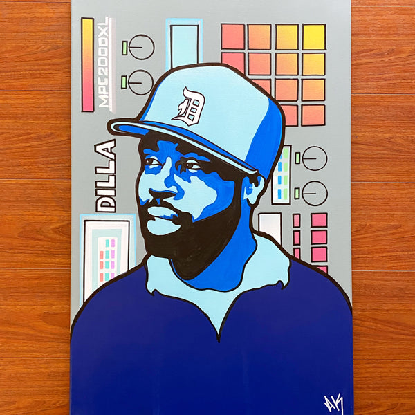 Digital Dilla - Art 24x30 | Akeemraheem Art