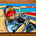 Beep Beep. Who got the keys to my Jeep? - Missy Elliott Art 24x30