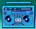 Boombox Nostalgia - | Akeemraheem Art